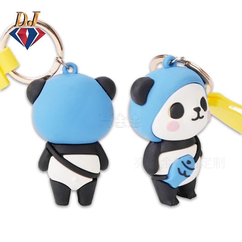PVC软胶公仔钥匙扣定制