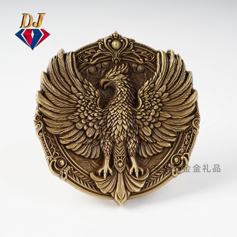凤凰徽章摆件